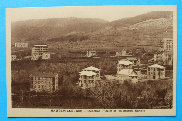Ansichtskarte AK Hauteville 1920-1940 Quartier l Orcet et les grands Sanats Frankreich France 01 Ain